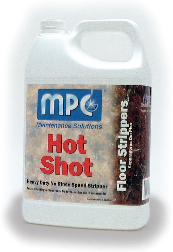 MISCO Hot Shot , Floor Stripper - Case 2.5 Gal.Containers